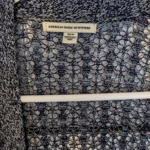 American Eagle Long Open-Front Cardigan - Picture 6 of 6